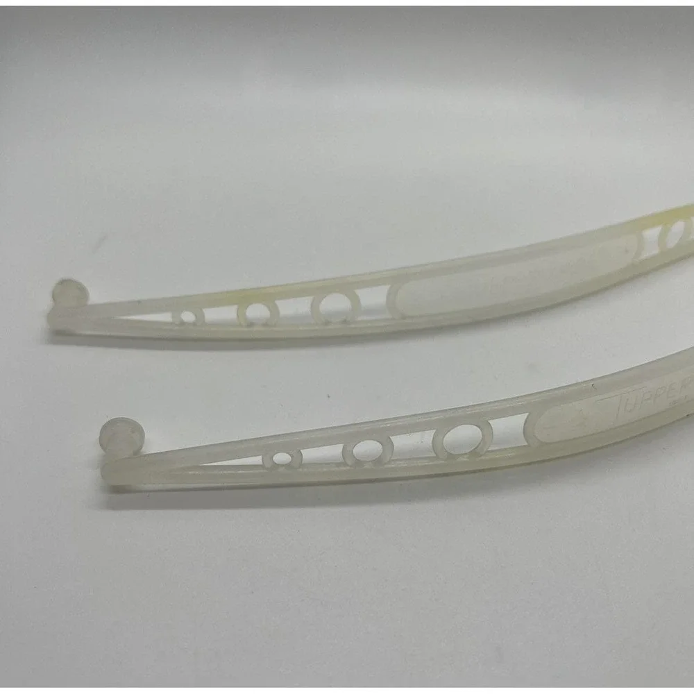 Vintage Tupperware 2 Qt Bev Cariolier Replacement Handles White 593‎